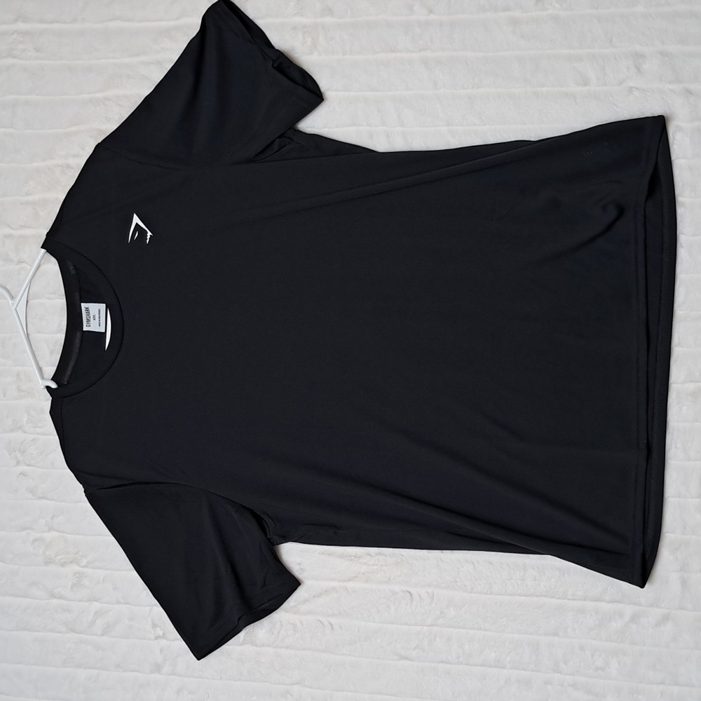 Gymshark Performance Short Sleeve Shirt Mens Black Size XXL A2A1K